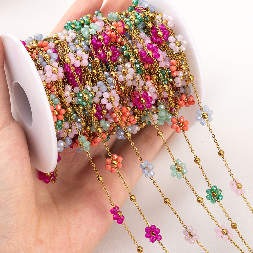 1 Meters Stainless Steel Chain - Embroidery Embellishments avis et prix