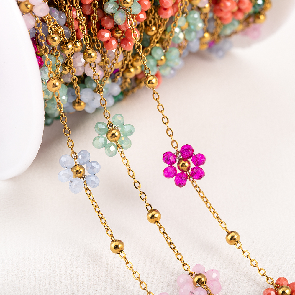 1 Meters Stainless Steel Chain - Embroidery Embellishments avis et prix