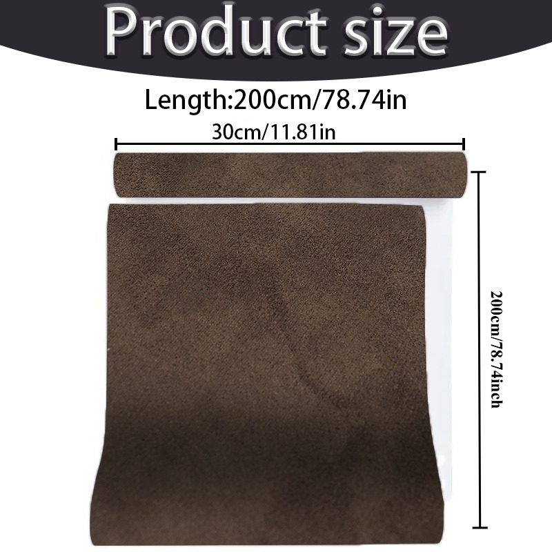 30x200cm Self Adhesive Suede F - Velvet Ribbon Roll avis et prix