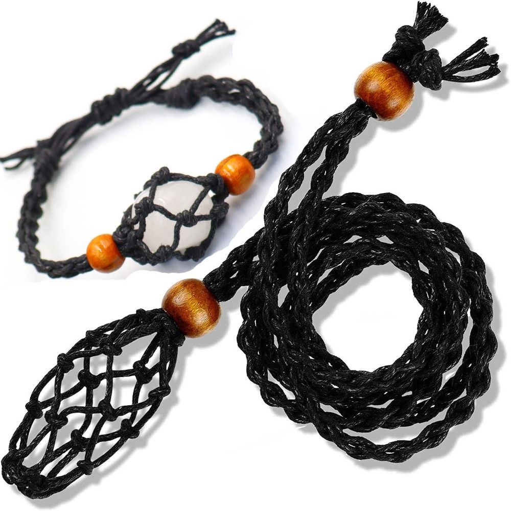 Adjustable Necklace Cord Empty - Crystal Mesh Fabric avis et prix