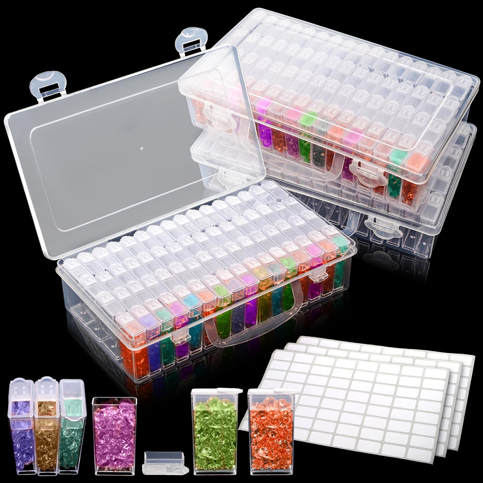 Diamond Art Storage Containers - Craft Embellishment Storage avis et prix