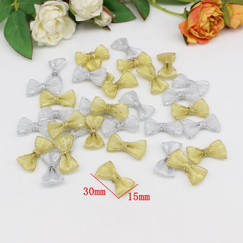50/100pcs 15mm-30mm Gold and s - Embellishments For Scrapbooking avis et prix