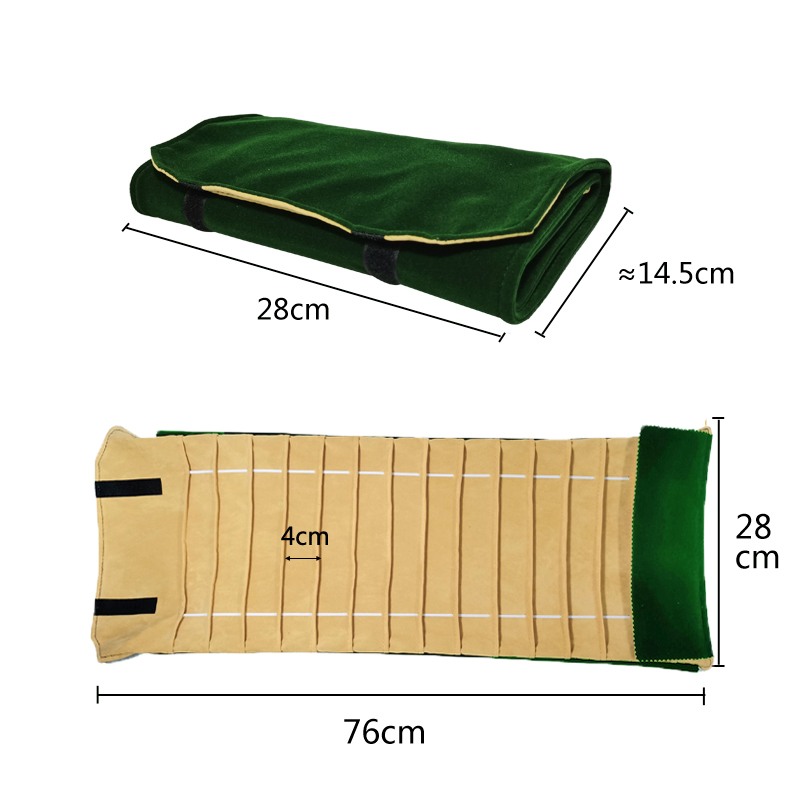 Velvet Watch Roll Bag Jewelry  - Velvet Ribbon Roll avis et prix