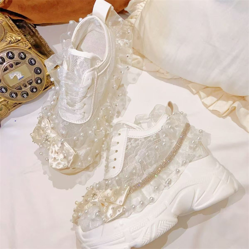 Thick bottom lace ribbon rhine - Crystal Mesh Fabric avis et prix