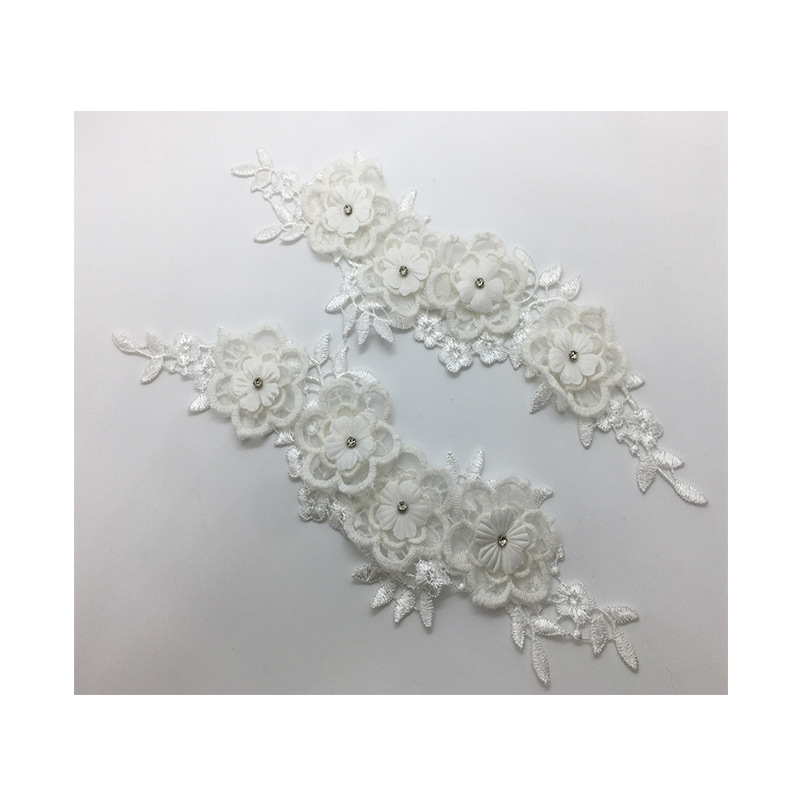 2Pairs/lot  Mesh Fashionable C - Applique Patch Flower avis et prix