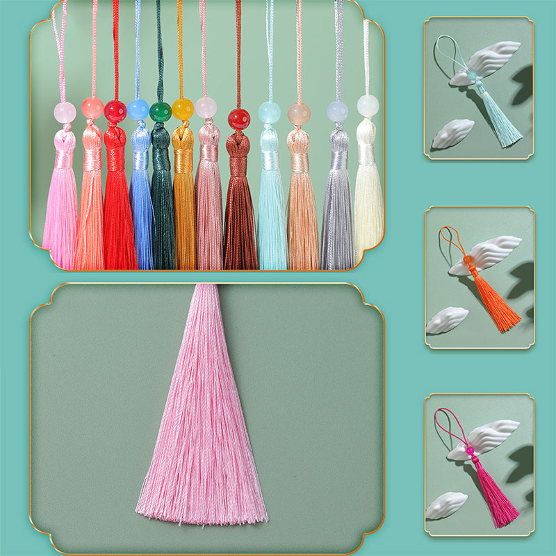 5-100Pcs Bookmark Beaded Tasse - Beaded Trim Fringe avis et prix