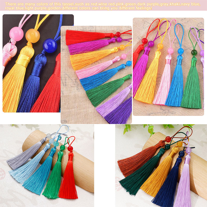 5-100Pcs Bookmark Beaded Tasse - Beaded Trim Fringe avis et prix