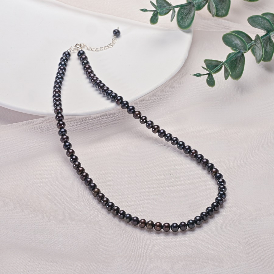Hengsheng 5-6.5mm Near Round B - Pearl Trim Chain avis et prix