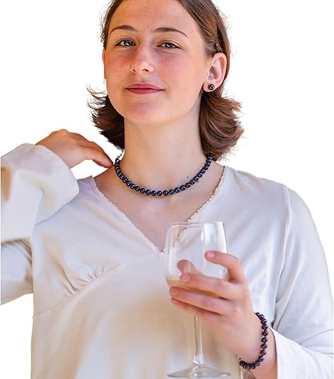 Hengsheng 5-6.5mm Near Round B - Pearl Trim Chain avis et prix