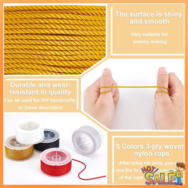 AB68 Twisted Nylon Cord 3-Ply  - Cord Trim Twisted avis et prix