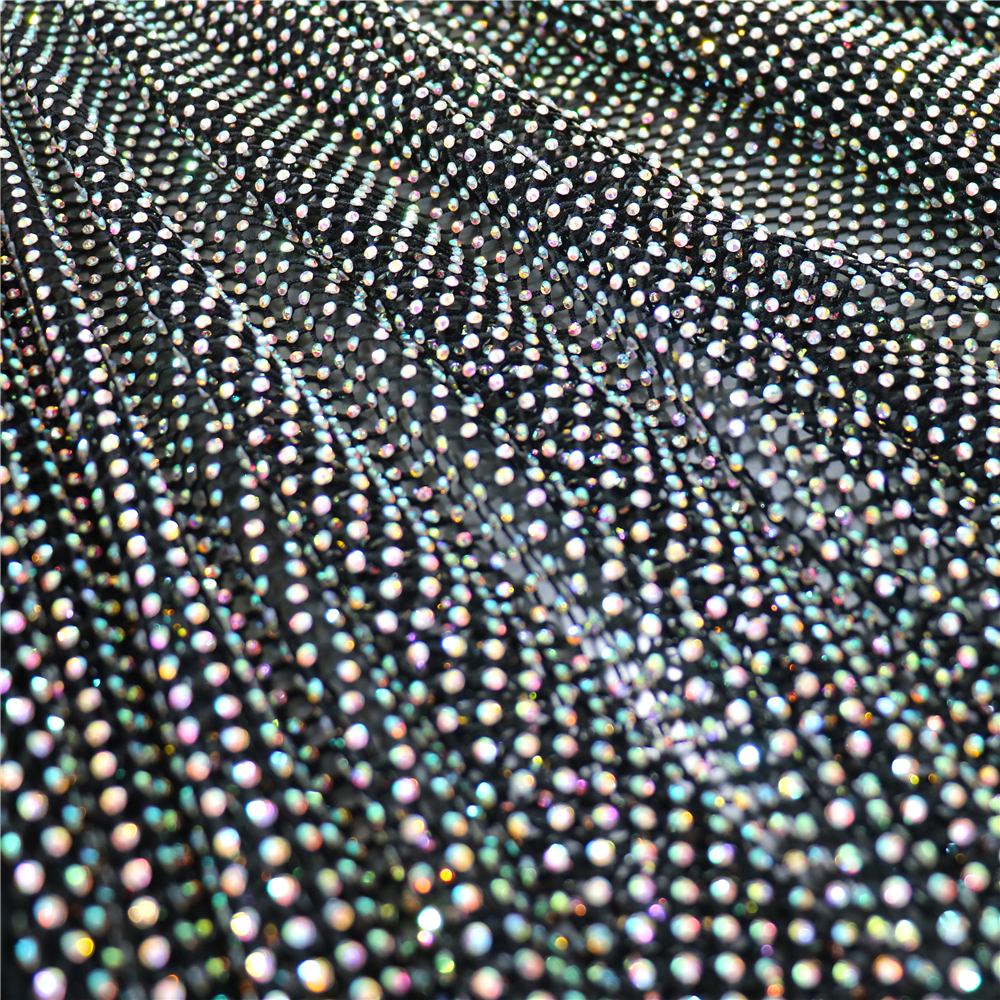 Fashion DIY AB Color Rhineston - Crystal Mesh Fabric avis et prix