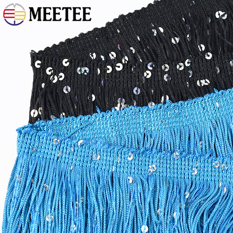 2/4/8M 10cm Colorful Sequin Ta - Fringe Ribbon Sewing avis et prix