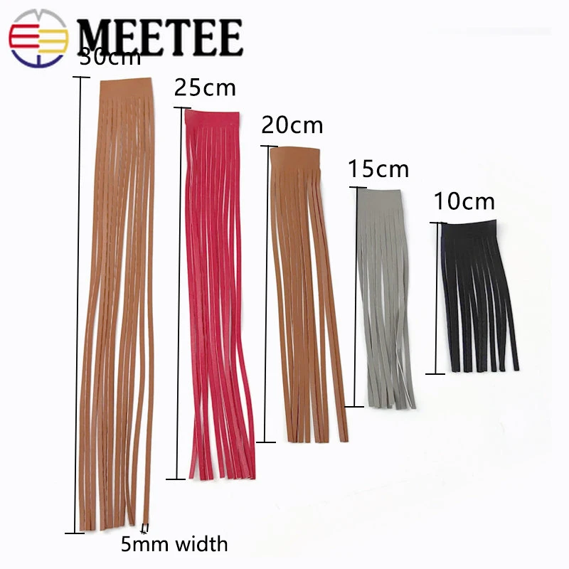 1Meter Meetee 10-30cmX5mm PU L - Fringe Ribbon Sewing avis et prix