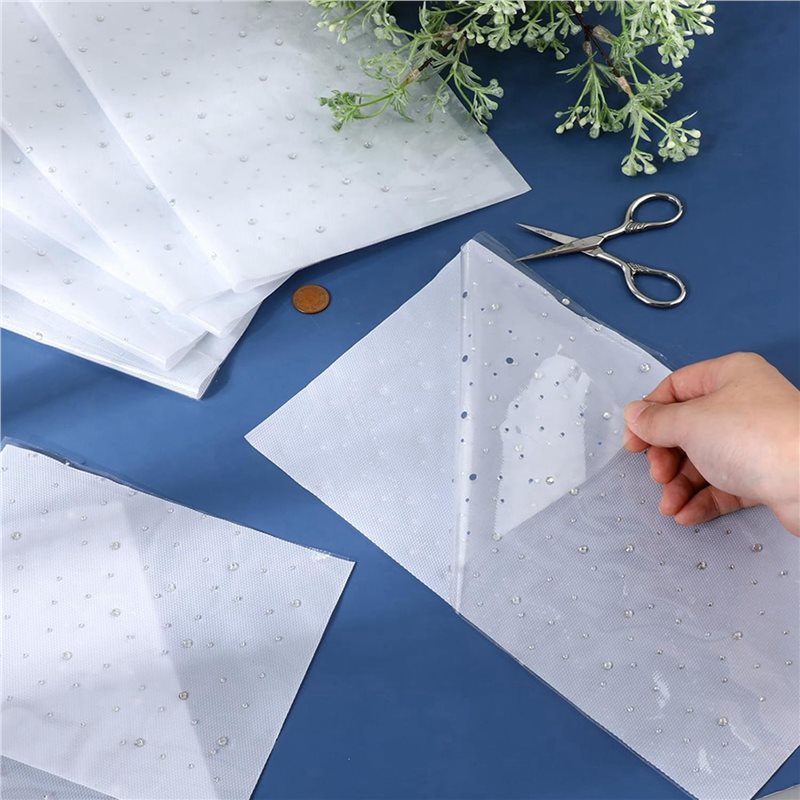 HLZS-40 Sheet Iron-On Rhinesto - Hotfix Rhinestone Sheet avis et prix