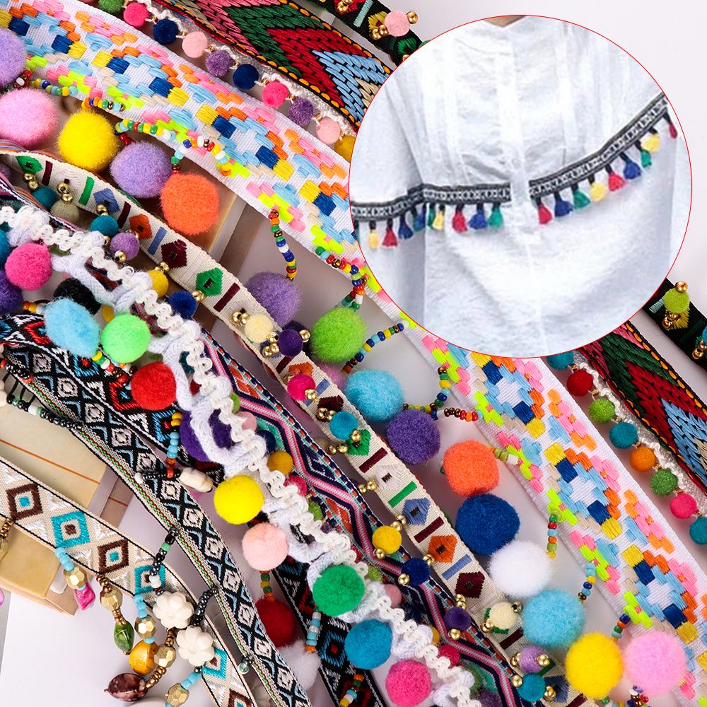 1yard Bohemia Tassel Lace Trim - Tassel Fringe Trim avis et prix