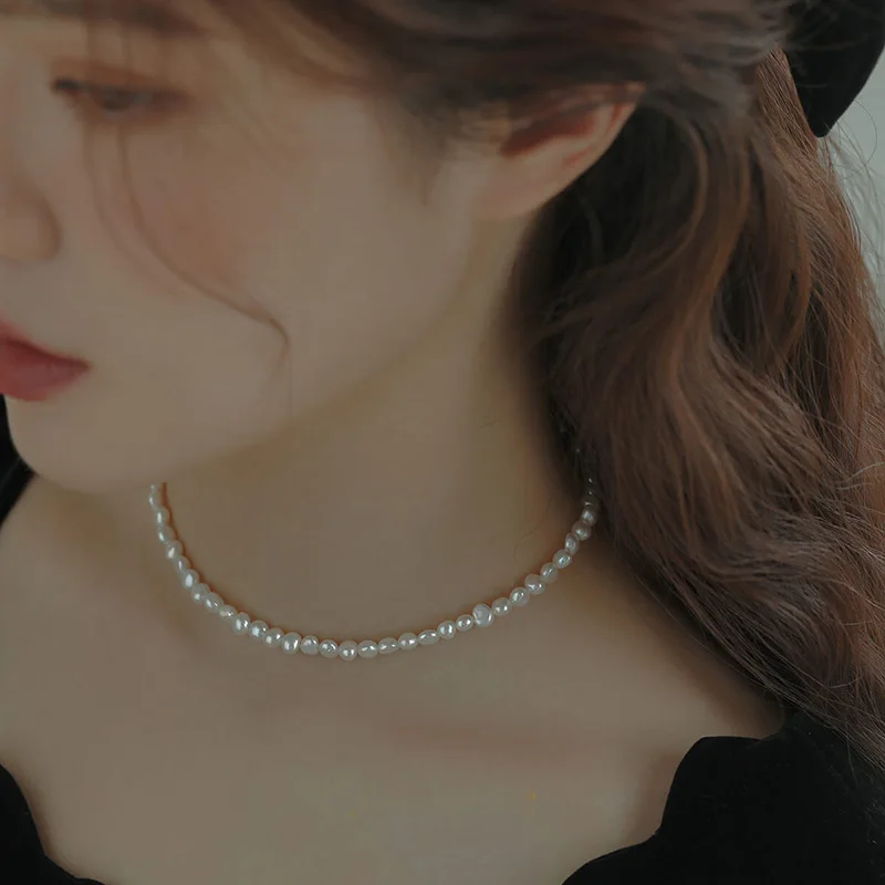 Hengsheng 4-5mm Baroque Freshw - Pearl Trim Chain avis et prix