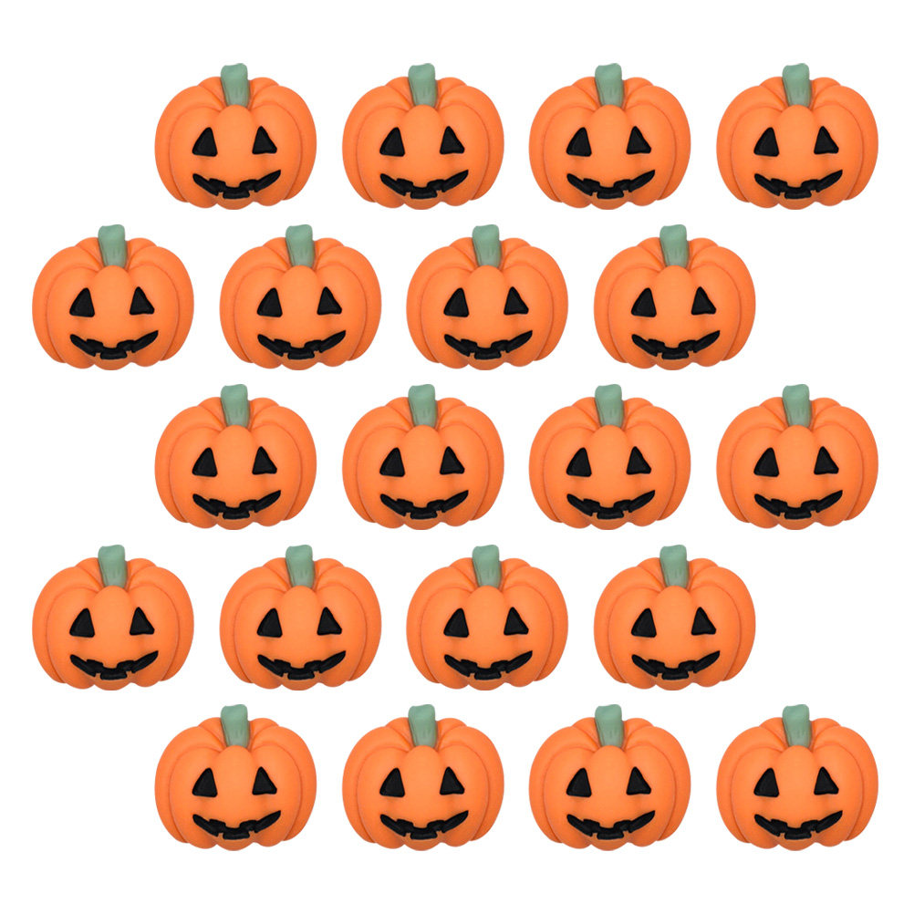 20Pcs Halloween Resin Pumpkin  - Embellishment Crafts avis et prix