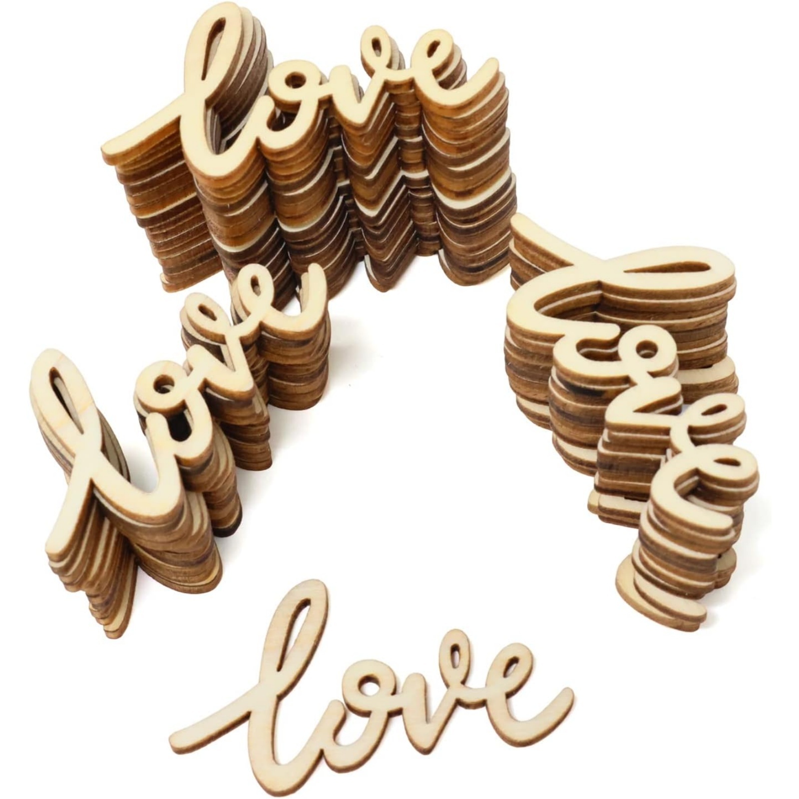 18/36 Pcs Little Love Wood Cra - Christmas Craft Embellishment avis et prix