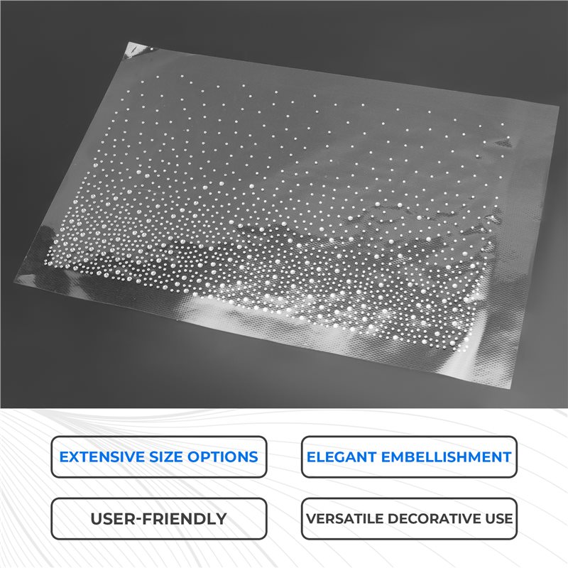 A53Q-Glitter Hotfix Rhinestone - Hotfix Rhinestone Sheet avis et prix