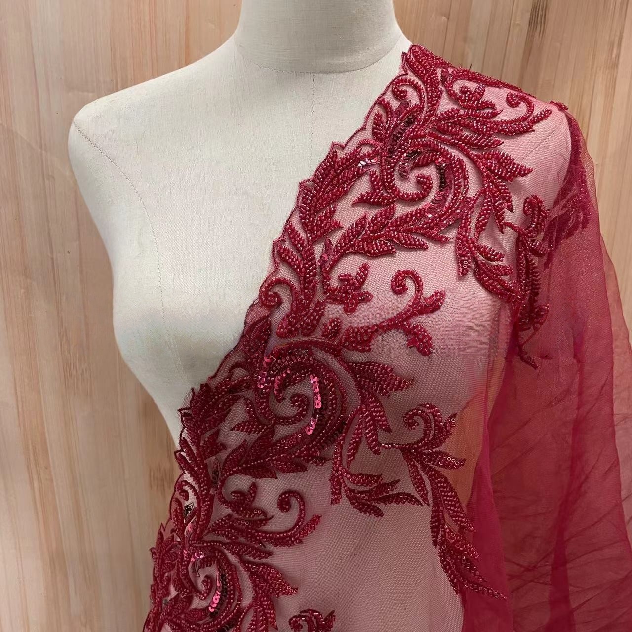 Beaded Embroidery Lace Trim wi - Beaded Trim Fringe avis et prix