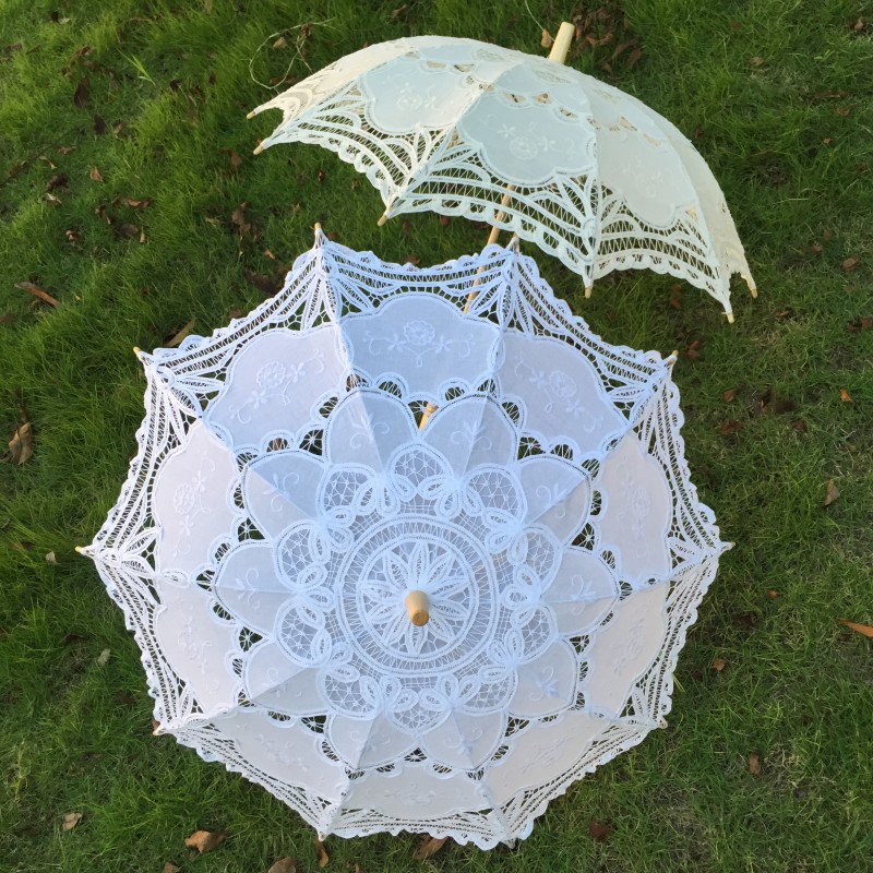 New Vintage Lace Umbrella Hand - Embroidery Embellishments avis et prix