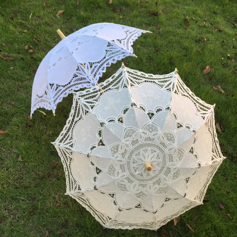 New Vintage Lace Umbrella Hand - Embroidery Embellishments avis et prix