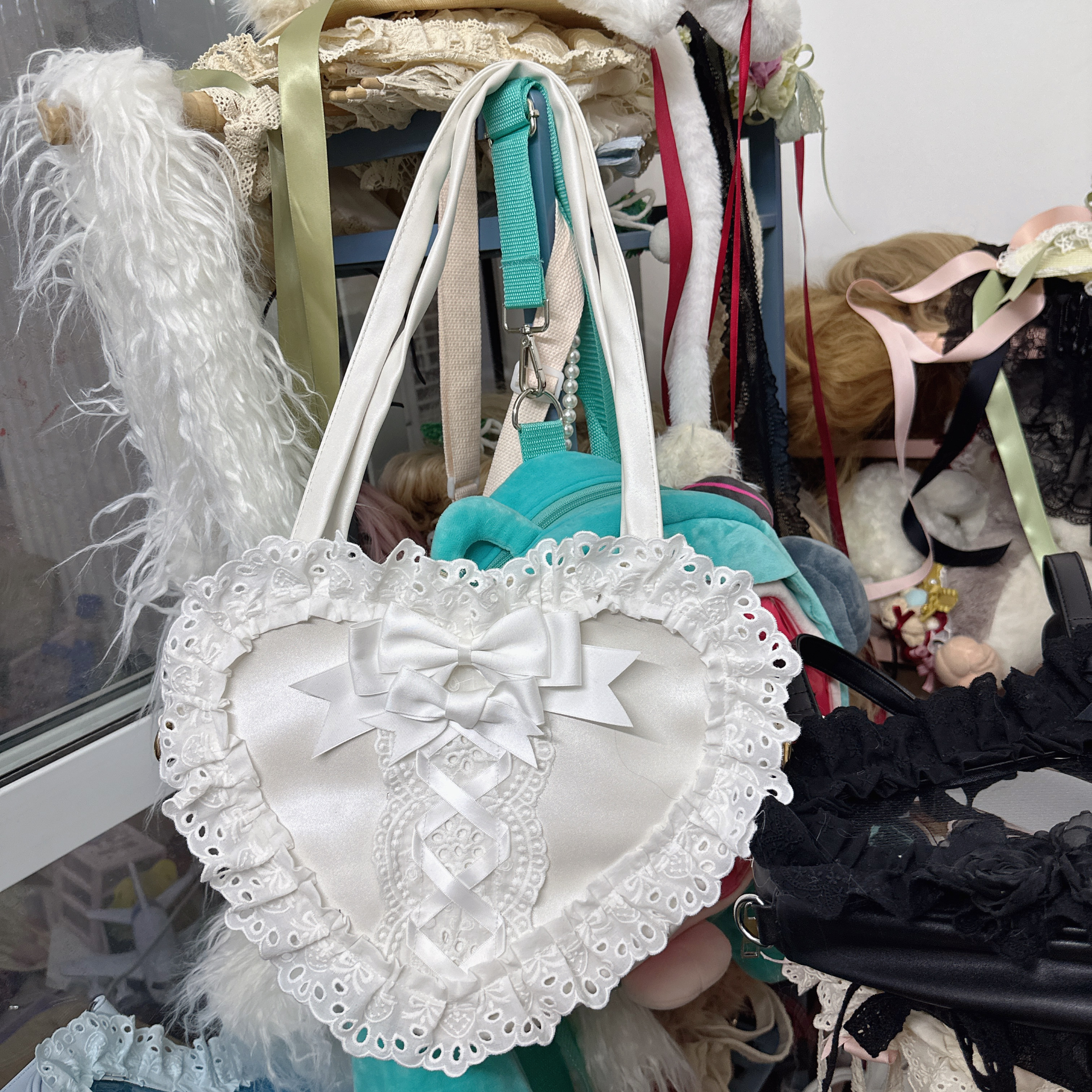 Japanese Daily Out Dating Loli - Lace Ribbon Trim avis et prix