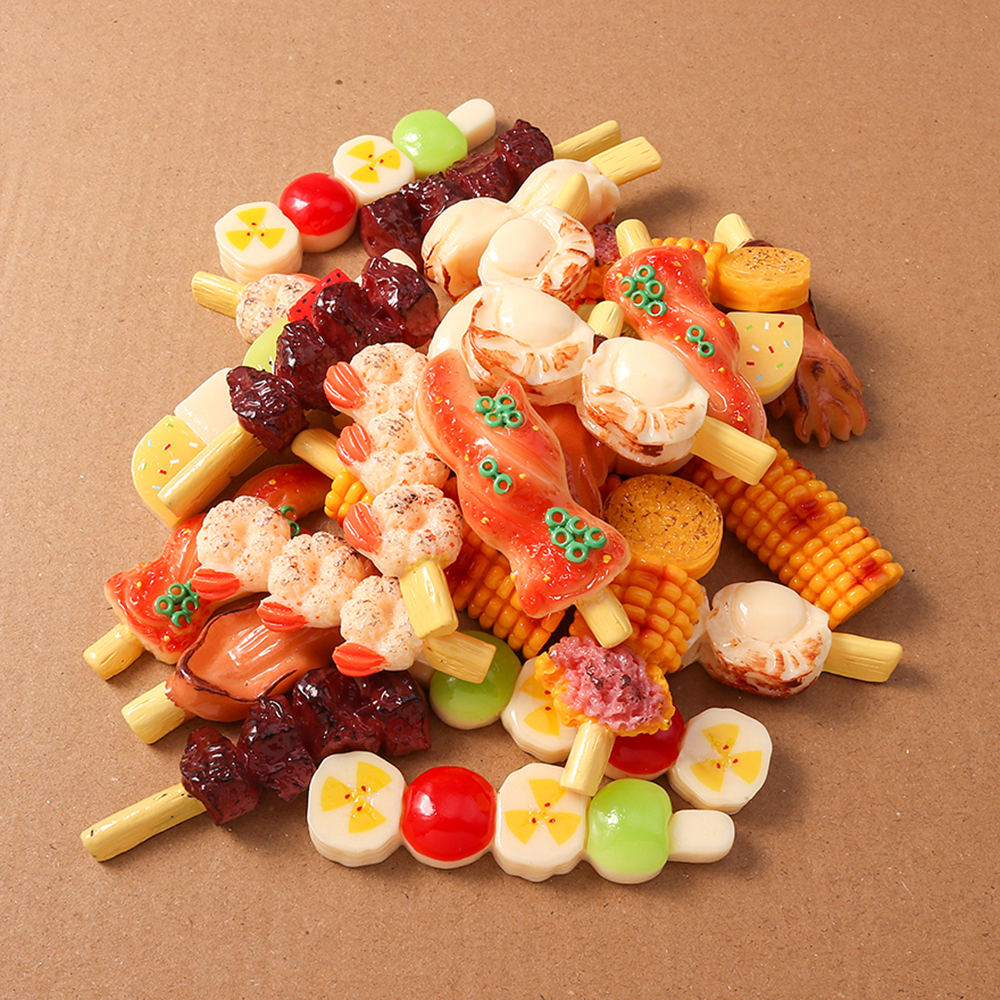 4pcs Simulation Foood Barbecue - Embellishments For Scrapbooking avis et prix