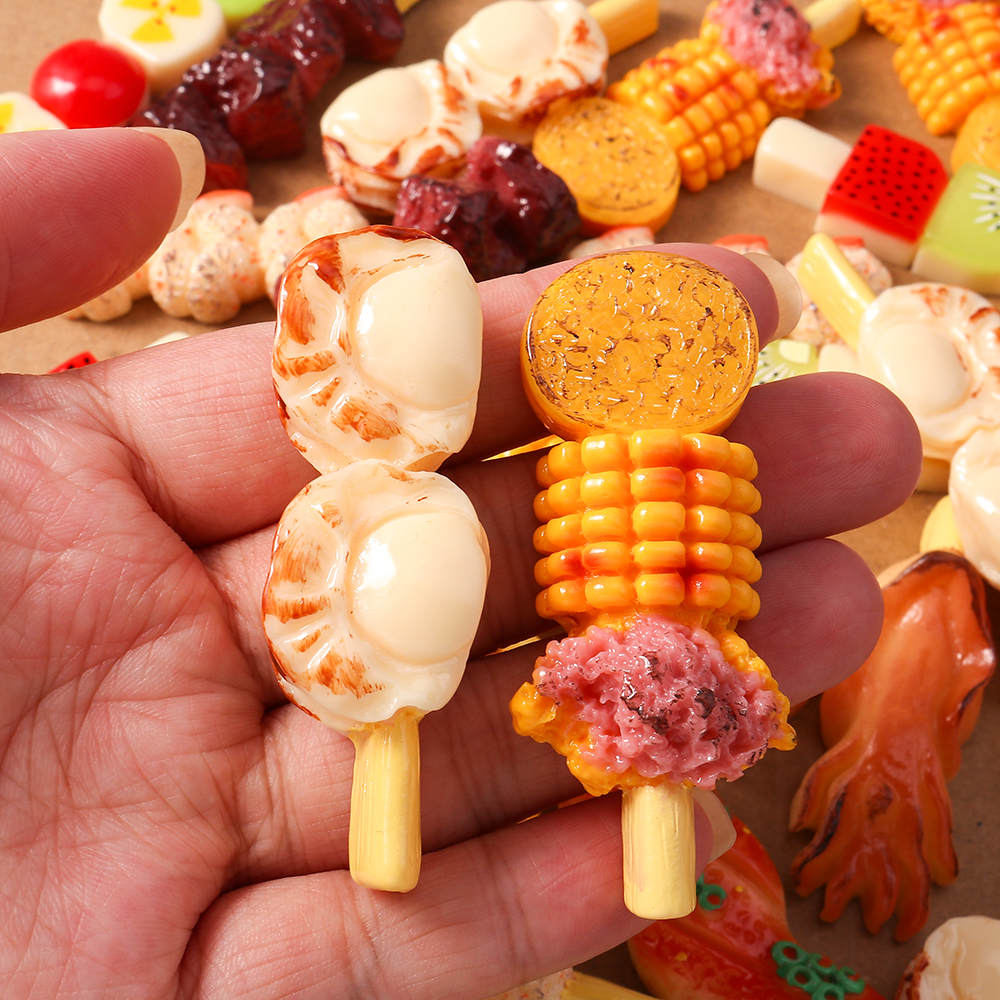 4pcs Simulation Foood Barbecue - Embellishments For Scrapbooking avis et prix