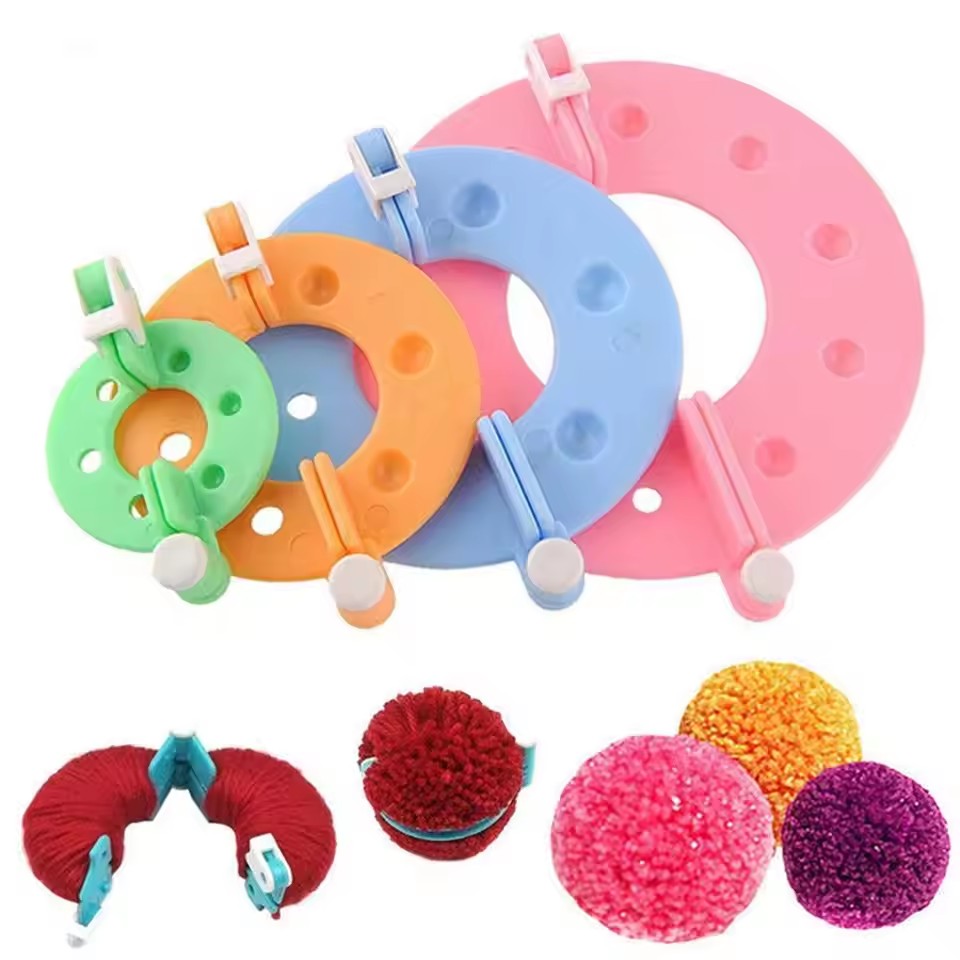 8PCS 4 Sizes Fluff Ball Weaver - Pom Pom Maker Tool avis et prix