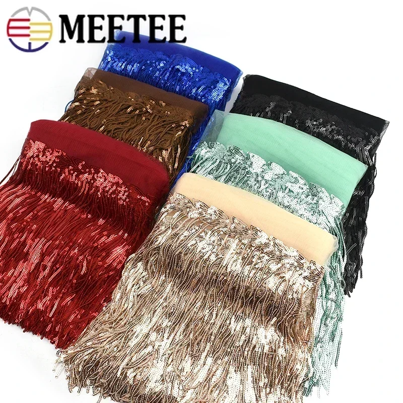 2/5/10Yards Sequin Embroidery  - Fringe Ribbon Sewing avis et prix
