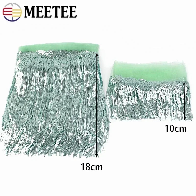2/5/10Yards Sequin Embroidery  - Fringe Ribbon Sewing avis et prix