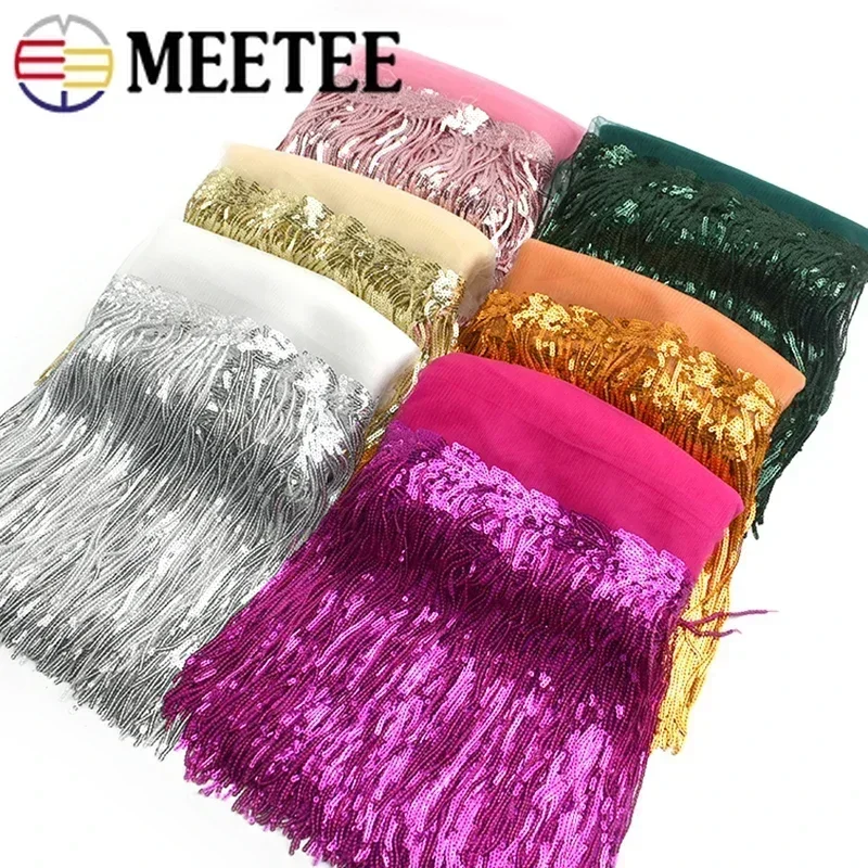 2/5/10Yards Sequin Embroidery  - Fringe Ribbon Sewing avis et prix