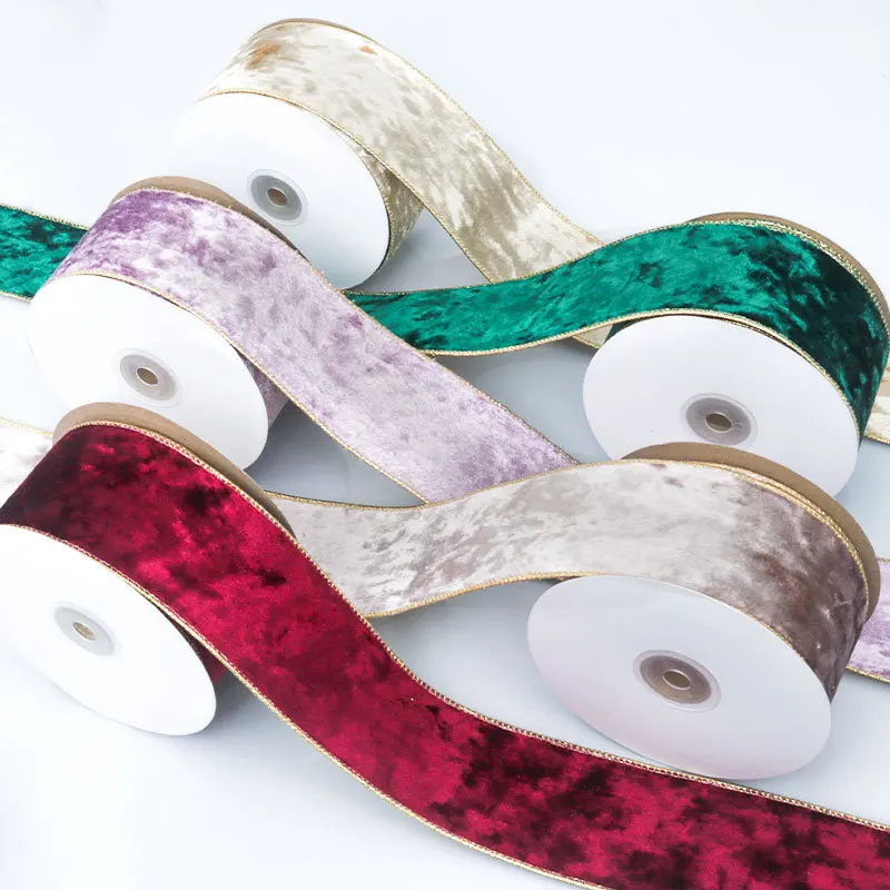 50MM Wired Edge Reversible Vel - Velvet Ribbon Roll avis et prix