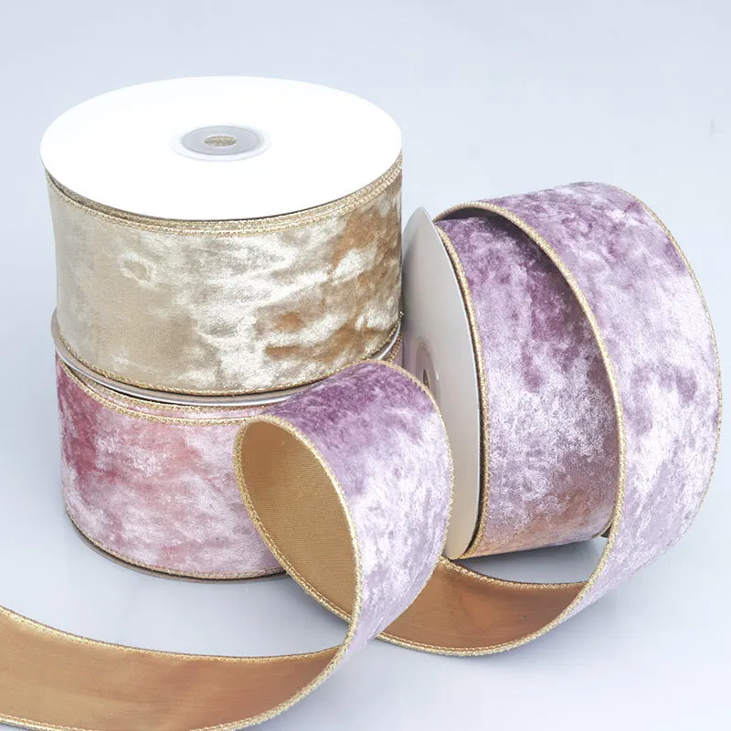 50MM Wired Edge Reversible Vel - Velvet Ribbon Roll avis et prix