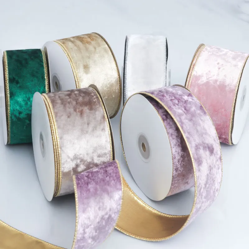 50MM Wired Edge Reversible Vel - Velvet Ribbon Roll avis et prix