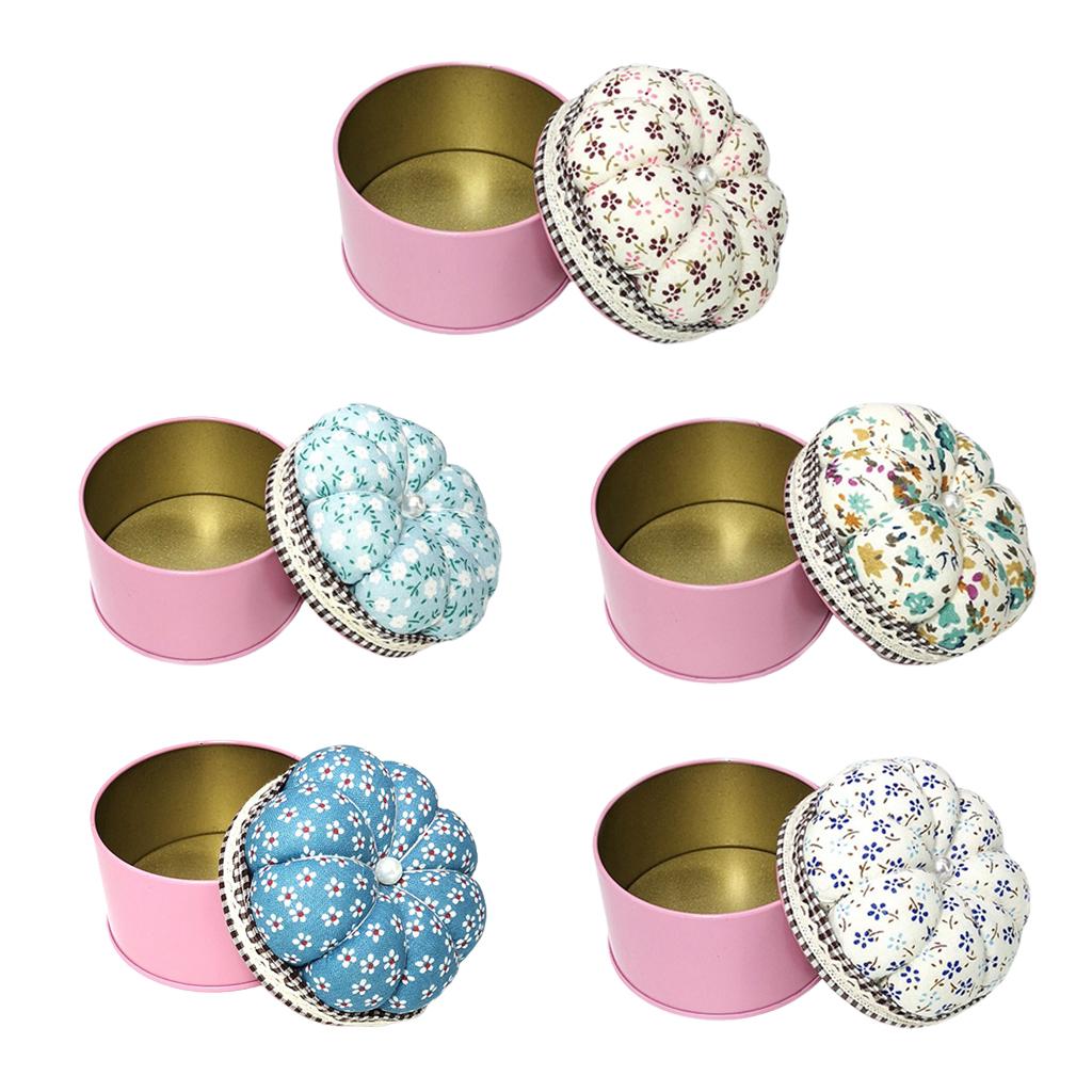 Cloth Pincushion with Storage  - Craft Embellishment Storage avis et prix