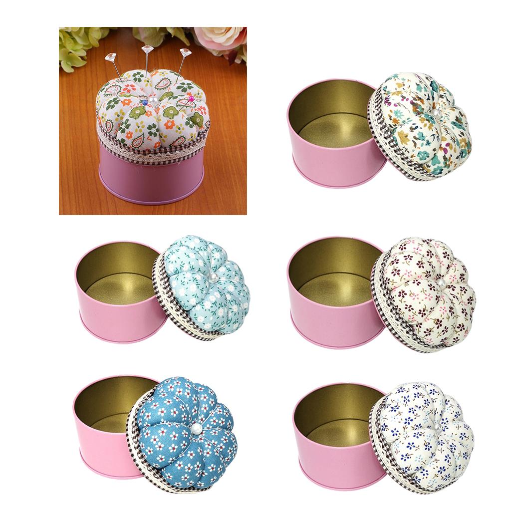 Cloth Pincushion with Storage  - Craft Embellishment Storage avis et prix
