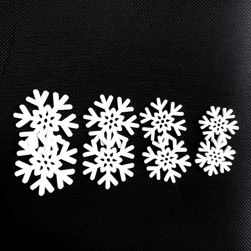50pcs 20mm 25mm 30mm 35mm Mix  - Christmas Craft Embellishment avis et prix