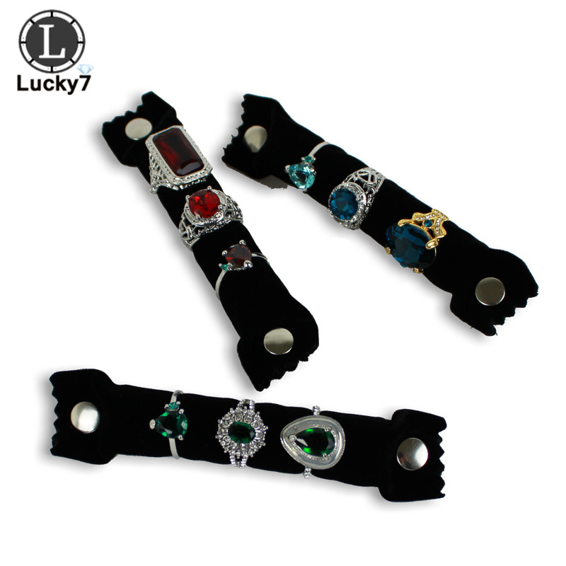 Portable Zipper Velvet Jewelry - Velvet Ribbon Roll avis et prix