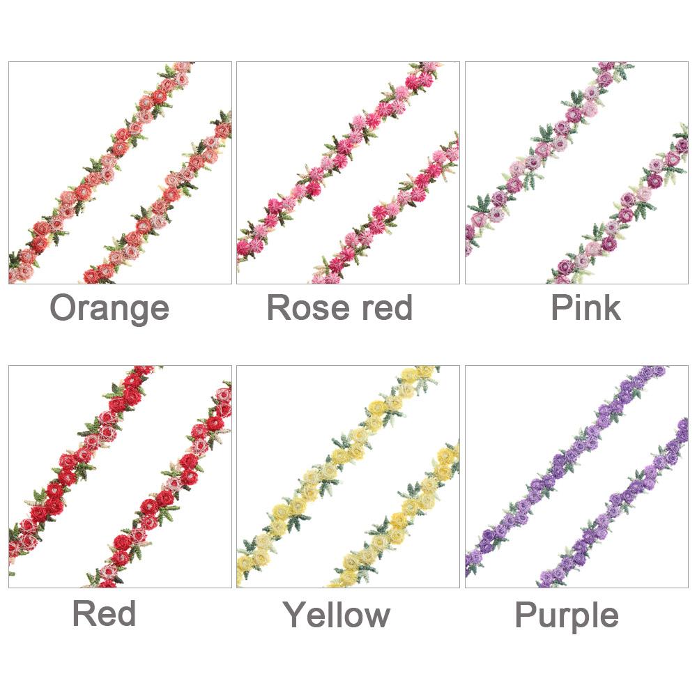2Yard Flower Lace Trim Embroid - Lace Ribbon Trim avis et prix