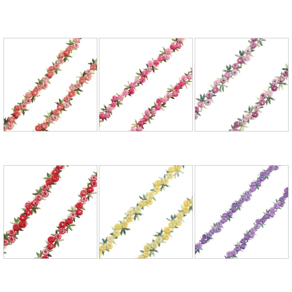 2Yard Flower Lace Trim Embroid - Lace Ribbon Trim avis et prix