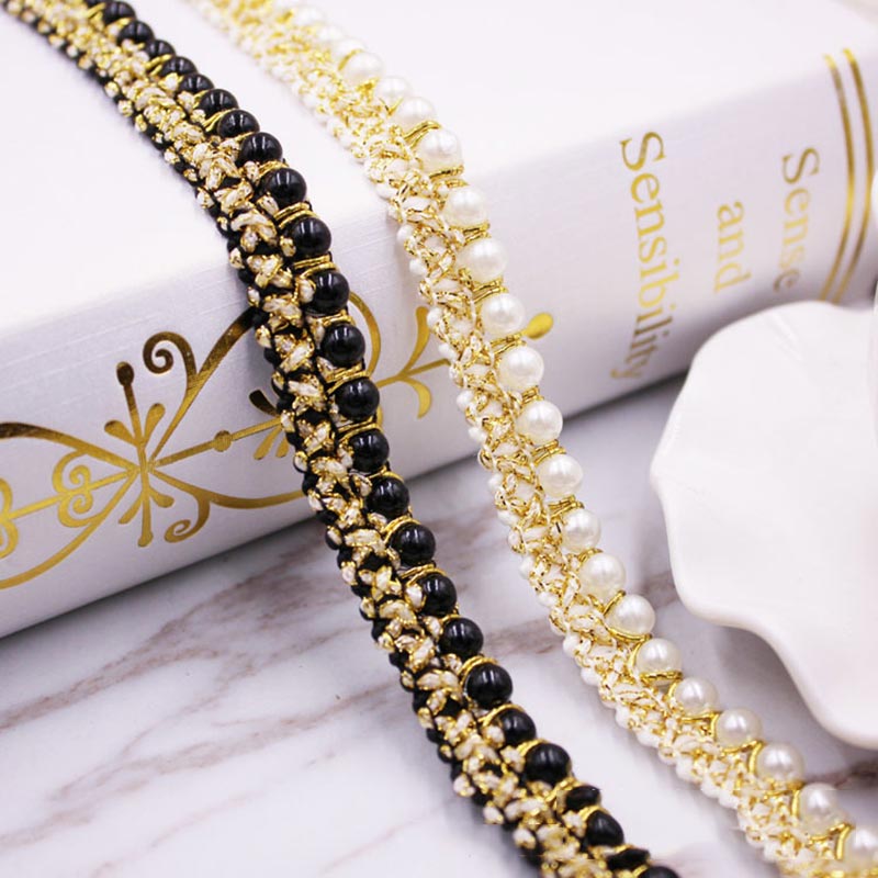 10yards DIY accessories Pearl  - Fringe Ribbon Sewing avis et prix