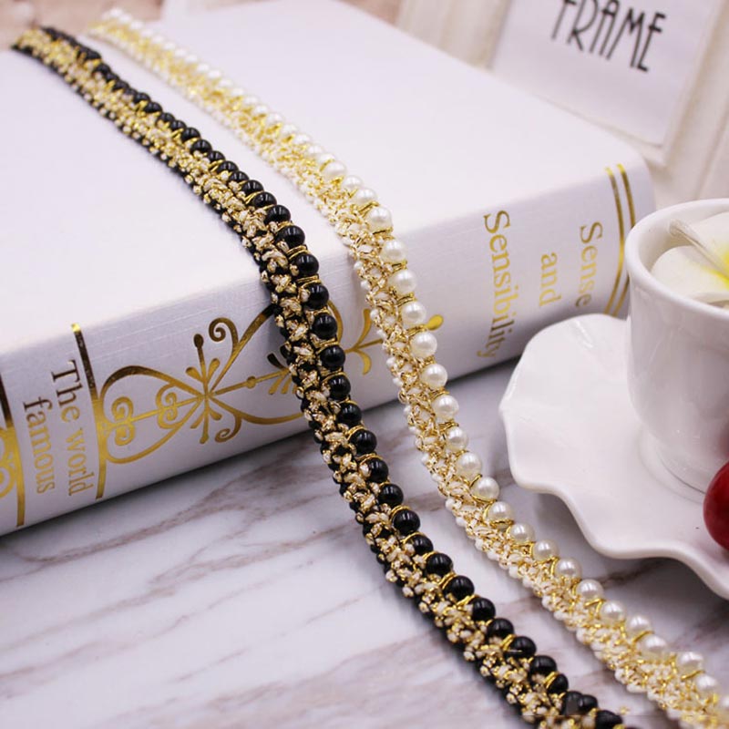 10yards DIY accessories Pearl  - Fringe Ribbon Sewing avis et prix