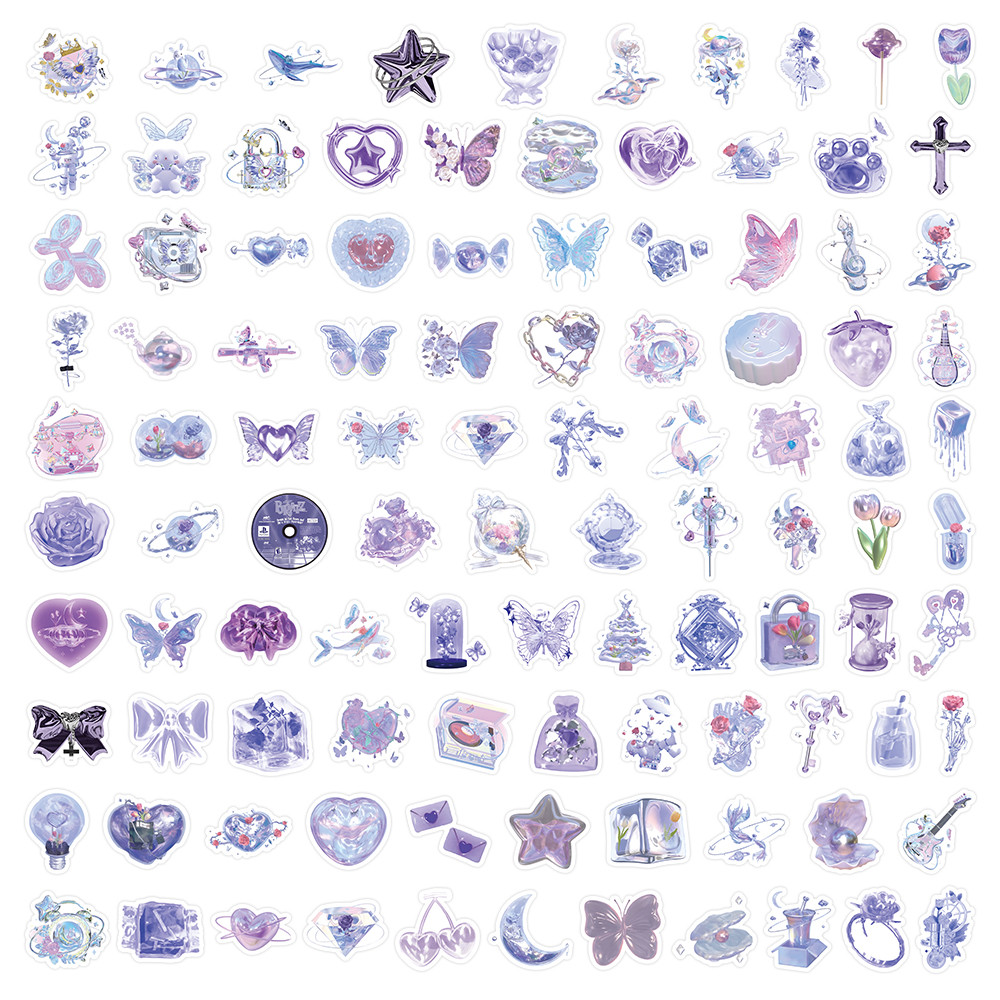103 Pcs Glittery Shimmery Purp - Craft Embellishment World avis et prix
