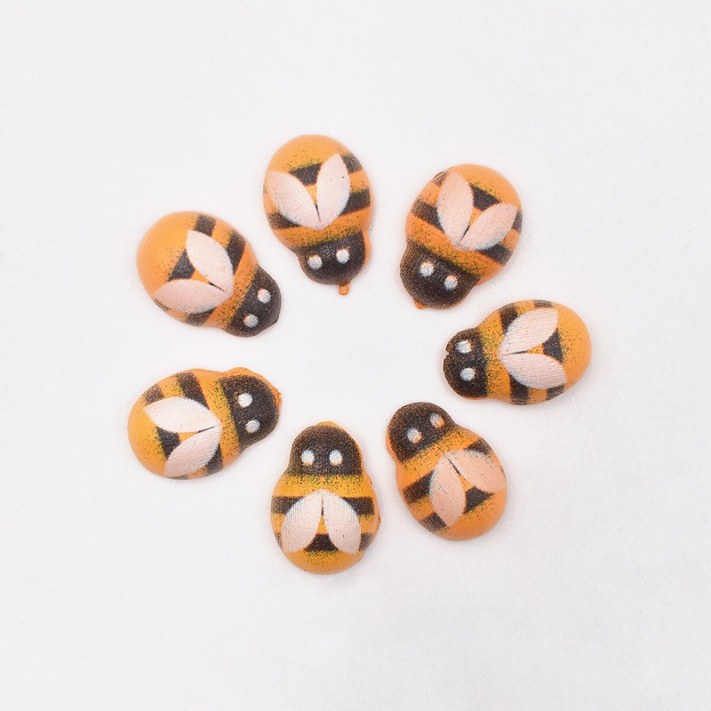 100PCS Wooden Bee Tiny Embelli - Embellishments For Scrapbooking avis et prix