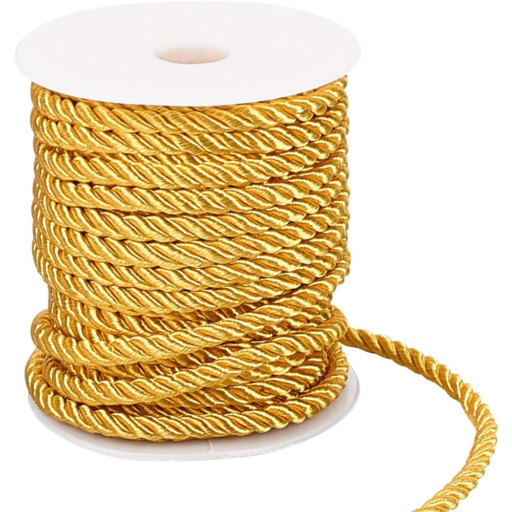 59 Feet Gold Cord 5mm Twisted  - Cord Trim Twisted avis et prix