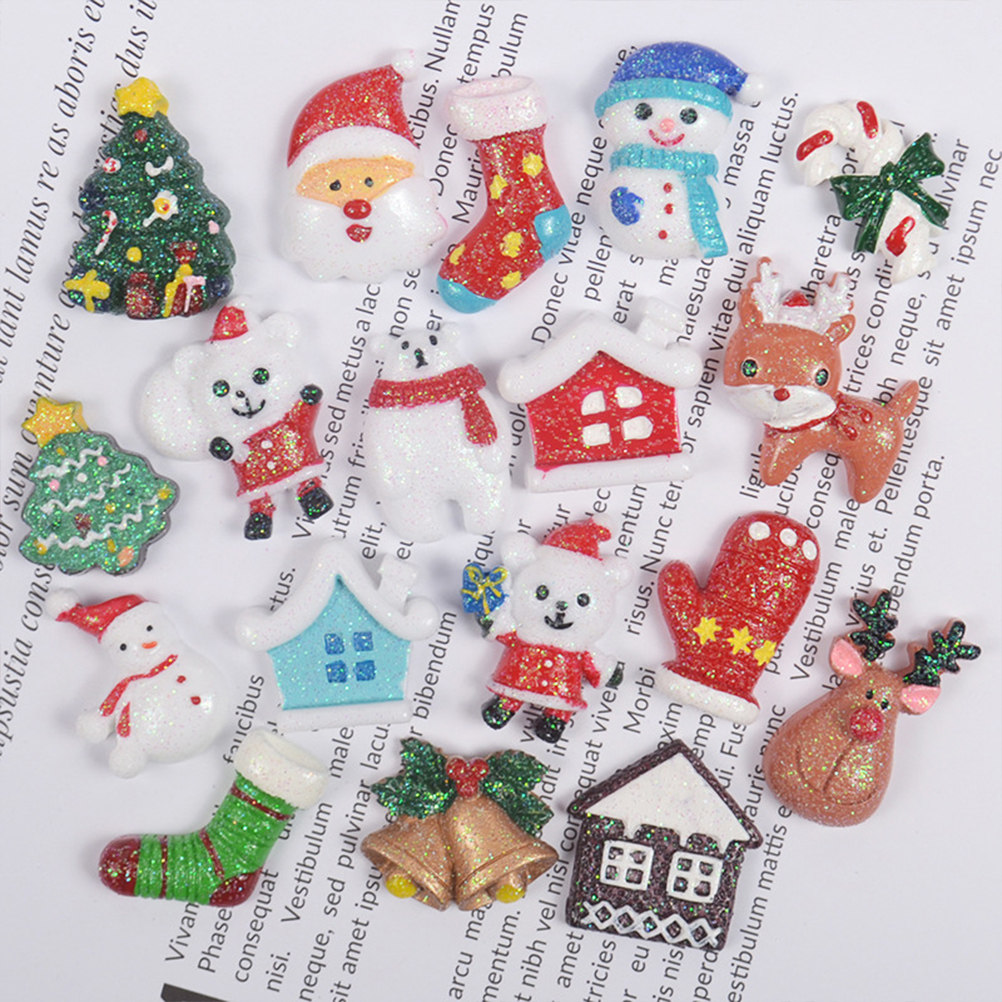 50pcs Resin DIY Accessories Ch - Christmas Craft Embellishment avis et prix