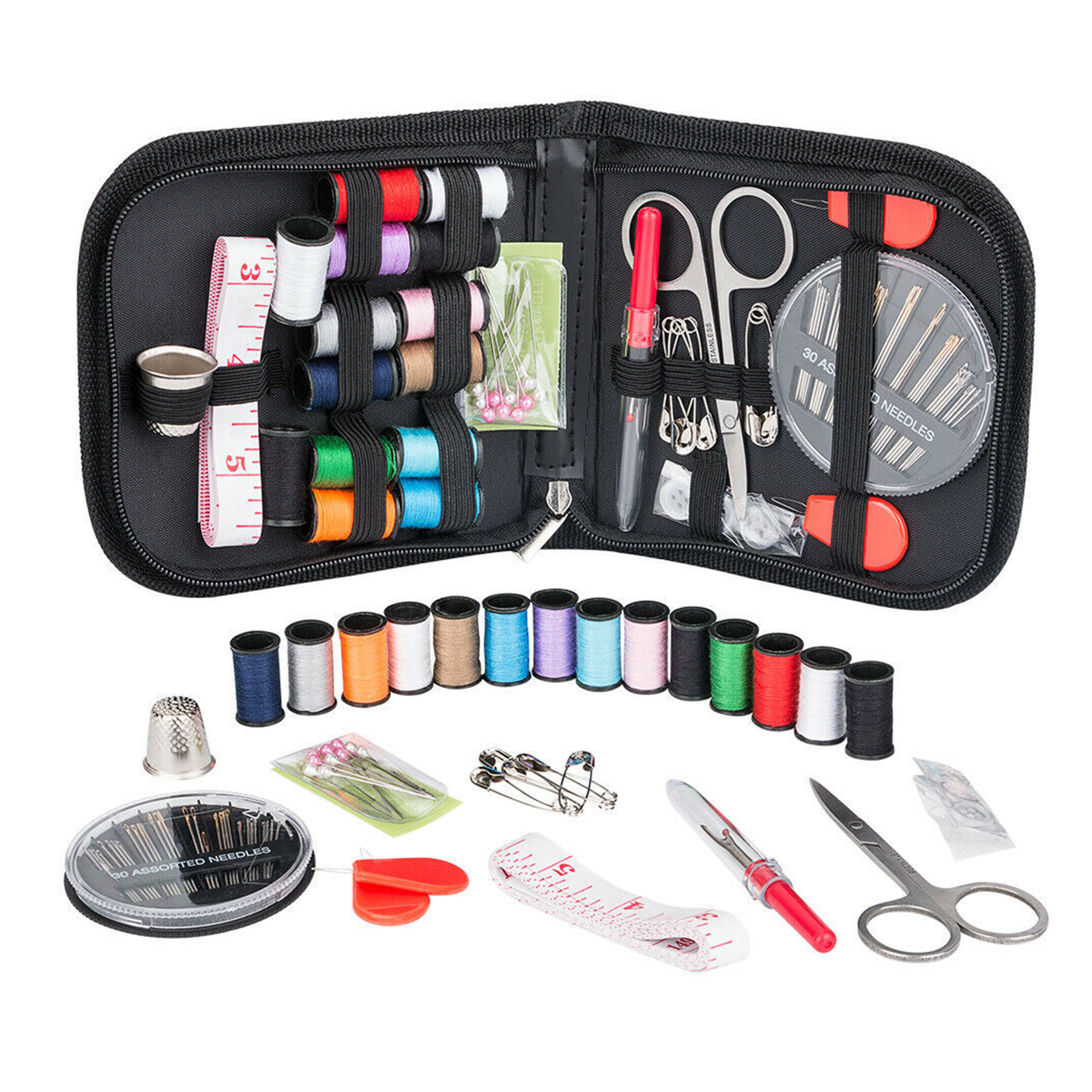The sewing kit contains 68 acc - Pom Pom Maker Tool avis et prix