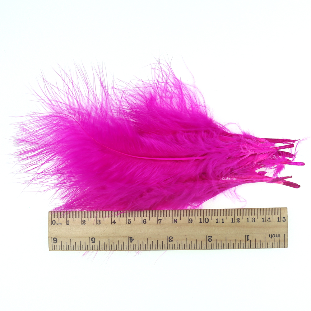 Bimoo 50pcs/Pack Colored Long  - Feather Trim Marabou avis et prix